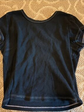 Brandy Melville Black Short Sleeve Tee